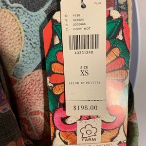 NWT ANTHROPOLOGIE FARM RIO ROSARIO MAXI DRESS-$198